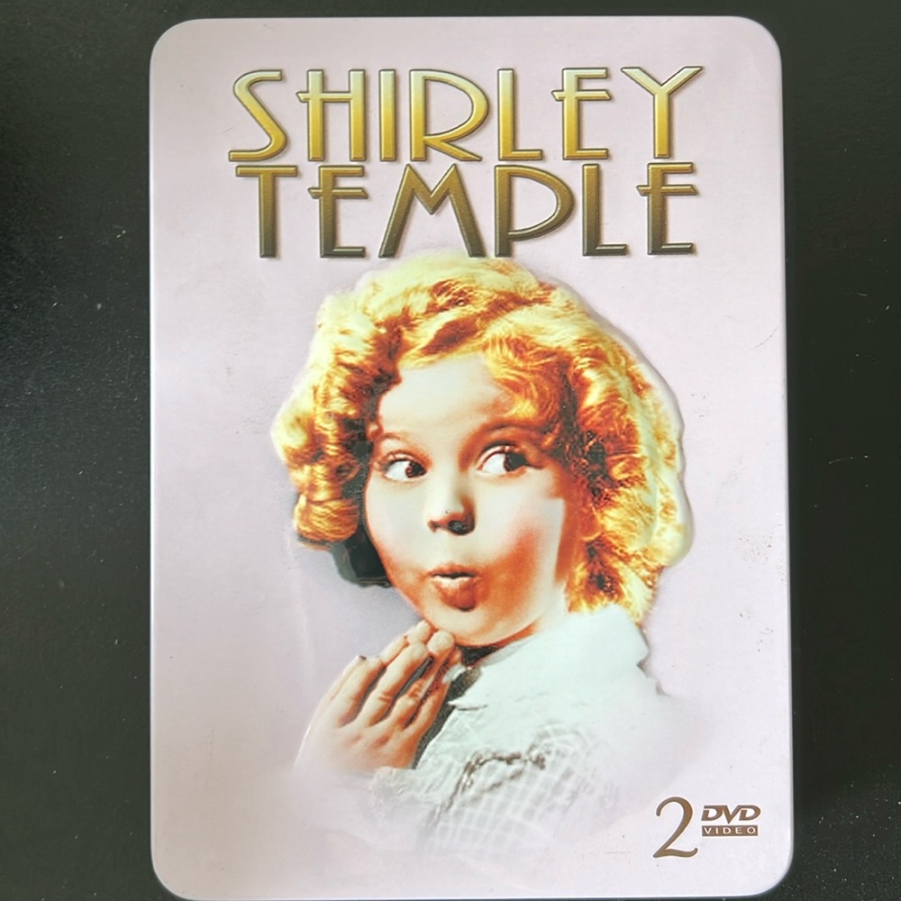 Shirley Temple 2x DVD Set in metal box